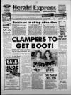 Torbay Express and South Devon Echo Tuesday 07 January 1992 Page 1