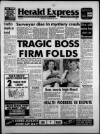Torbay Express and South Devon Echo Thursday 20 February 1992 Page 1