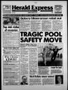 Torbay Express and South Devon Echo Monday 02 March 1992 Page 1