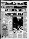 Torbay Express and South Devon Echo Wednesday 19 August 1992 Page 1