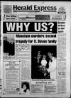 Torbay Express and South Devon Echo Saturday 17 October 1992 Page 1