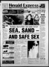 Torbay Express and South Devon Echo Saturday 23 January 1993 Page 1