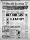 Torbay Express and South Devon Echo Tuesday 02 February 1993 Page 1
