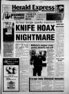 Torbay Express and South Devon Echo Wednesday 03 March 1993 Page 1