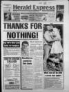 Torbay Express and South Devon Echo Saturday 21 August 1993 Page 1