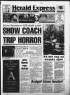 Torbay Express and South Devon Echo Wednesday 01 December 1993 Page 1