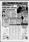 Torbay Express and South Devon Echo Wednesday 12 January 1994 Page 16