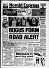 Torbay Express and South Devon Echo Wednesday 16 March 1994 Page 1