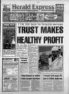 Torbay Express and South Devon Echo Monday 23 January 1995 Page 1