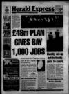 Torbay Express and South Devon Echo Saturday 01 April 1995 Page 1