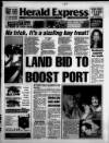 Torbay Express and South Devon Echo Wednesday 01 November 1995 Page 1