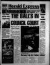 Torbay Express and South Devon Echo Tuesday 28 November 1995 Page 1