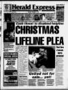 Torbay Express and South Devon Echo Saturday 21 December 1996 Page 1