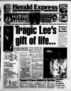 Torbay Express and South Devon Echo Monday 23 December 1996 Page 1