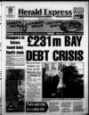 Torbay Express and South Devon Echo Tuesday 30 December 1997 Page 1