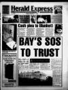 Torbay Express and South Devon Echo Friday 13 February 1998 Page 1
