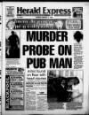 Torbay Express and South Devon Echo Monday 16 February 1998 Page 1