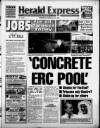 Torbay Express and South Devon Echo Wednesday 18 February 1998 Page 1