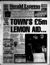 Torbay Express and South Devon Echo Tuesday 03 March 1998 Page 1