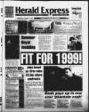 Torbay Express and South Devon Echo Wednesday 06 January 1999 Page 1