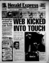 Torbay Express and South Devon Echo Monday 01 March 1999 Page 1