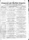 Gravesend Reporter, North Kent and South Essex Advertiser Saturday 12 March 1870 Page 1