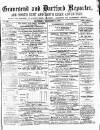 Gravesend Reporter, North Kent and South Essex Advertiser Saturday 05 December 1874 Page 1