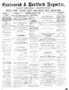 Gravesend Reporter, North Kent and South Essex Advertiser Saturday 07 January 1888 Page 1
