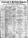 Gravesend Reporter, North Kent and South Essex Advertiser Saturday 14 January 1899 Page 1