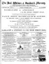 Deal, Walmer & Sandwich Mercury Saturday 19 September 1885 Page 1
