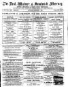 Deal, Walmer & Sandwich Mercury Saturday 02 January 1886 Page 1