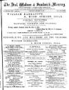Deal, Walmer & Sandwich Mercury Saturday 29 October 1887 Page 1