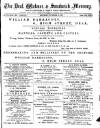 Deal, Walmer & Sandwich Mercury Saturday 12 November 1887 Page 1