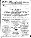 Deal, Walmer & Sandwich Mercury Saturday 18 May 1889 Page 1