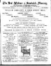 Deal, Walmer & Sandwich Mercury Saturday 22 June 1889 Page 1