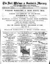 Deal, Walmer & Sandwich Mercury Saturday 24 August 1889 Page 1