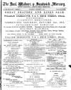 Deal, Walmer & Sandwich Mercury Saturday 03 January 1891 Page 1