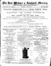 Deal, Walmer & Sandwich Mercury Saturday 27 June 1891 Page 1