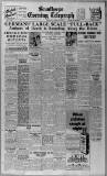 Scunthorpe Evening Telegraph Wednesday 28 February 1945 Page 1