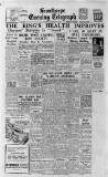 Scunthorpe Evening Telegraph Monday 29 November 1948 Page 1