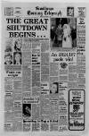 Scunthorpe Evening Telegraph Monday 31 December 1979 Page 1