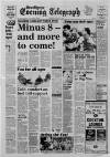 Scunthorpe Evening Telegraph Monday 12 January 1987 Page 1