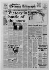 Scunthorpe Evening Telegraph Thursday 15 January 1987 Page 1