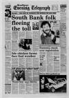 Scunthorpe Evening Telegraph Saturday 30 January 1988 Page 1