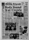 Scunthorpe Evening Telegraph Friday 03 June 1988 Page 1