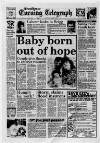 Scunthorpe Evening Telegraph Saturday 03 March 1990 Page 1