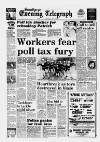 Scunthorpe Evening Telegraph Wednesday 18 April 1990 Page 1