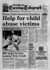 Scunthorpe Evening Telegraph Wednesday 05 August 1992 Page 1