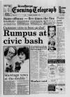 Scunthorpe Evening Telegraph Tuesday 03 November 1992 Page 1