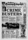 Scunthorpe Evening Telegraph Saturday 01 January 1994 Page 1